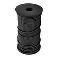thumbnail image 3 of Cordón de paracaídas resistente de 100 m, 9 hebras, 4 mm, cuerda de tela para campamento (negro), 3 of 10