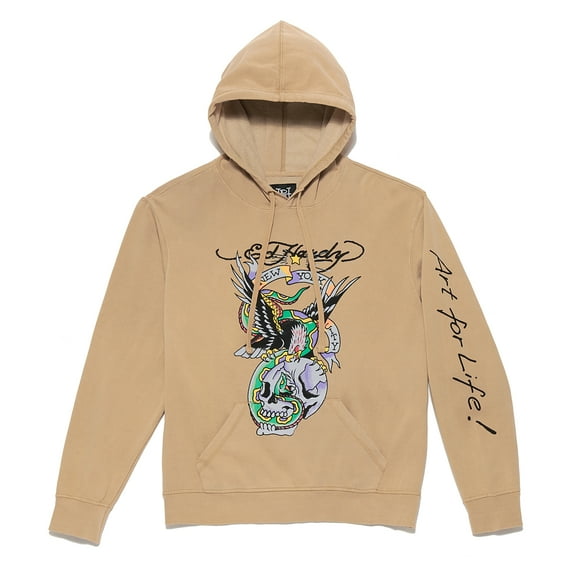 NYC EAGLE SKULL HOODIE