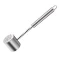 thumbnail image 4 of Meat Hammer - Professional Meat Tenderizer Mallet - 18/10 Stainless Steel - High, 4 of 5