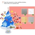 thumbnail image 3 of 3.4FT DIY Felt Christmas Tree Set with 30pcs Ornaments - Wall Hanging Felt Xmas Tree for Kids Toddlers Christmas New Year Gift Decorations Party Supplier, 3 of 7