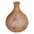 thumbnail image 4 of Humidificador de escritorio de grano de madera de 400 ml con difusor de aroma eléctrico con control remoto LED de color Enchufe 100-240VUS, 4 of 5
