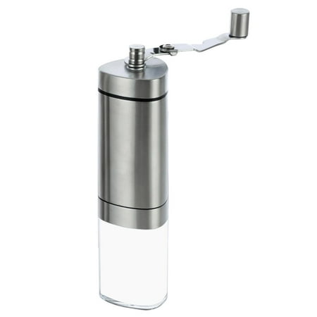 Axioma Stainless Coffee Grinder Washable Transparent Bottom