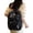 Black, variant on Weebloom Bow School Backpack For Kids Girls Cute Bow Print Large Capacity Lightweight Versatile Travel Large Bookbag Middle High School College Black