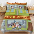 thumbnail image 6 of Bob's Burgers 3-Piece Bedding Set Soft Warm And Comfortable Soft Bed Set with 1 Duvet Cover And 2 Pillowcases for Bedroom, 6 of 7
