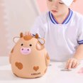 thumbnail image 3 of Rvidsgi Cow Piggy Bank Large Capacity Save Money Storage Holder Multifunctional Unbreakable Vinyl Money Saving Pot Cartoon Animal Money Bank Children Birthday Christmas Gift, 3 of 7