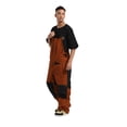 thumbnail image 4 of guisaled Mens Snow Bibs Waterproof Insulated Snowboard Pants Cargo Overall Winter Outdoor Zipper Baggy Windproof Warm Ski Pants, 4 of 8