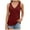 A, variant on QYZEU Womens Tank Top Solid Color Sleeveless T Shirt New V Neck Hollow Lace Loose Sleeveless Tank Top Blouses Soft Breathable Lightweight Tops Hot Pink L