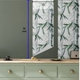 thumbnail image 5 of Ambesonne, Exotic Pattern Peel & Stick Wallpaper for Home, Forest Aura Leaves, 13"x36", Reseda Green White, 5 of 5