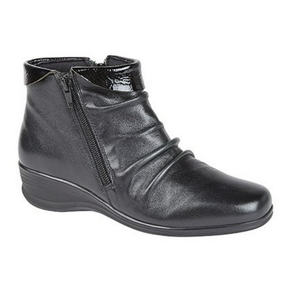 Mod Comfys Womens Softie Leather Flexible Ankle Boots