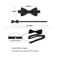 thumbnail image 2 of TELOLY 2 pack Child Kids Suspenders Bowtie Set - Adjustable Suspender Set for Boys and Girls, 2 of 7