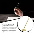 thumbnail image 3 of relayinert Round Gel Pens Shell Decoration Supplies Ball Pen Guest Book Multicolor Writing Tool Counter Business Office Plating Gold 1Set, 3 of 6