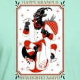 thumbnail image 3 of CafePress - Happy Christmas Krampus T Shirt - Men's Fitted T-Shirt, 3 of 4