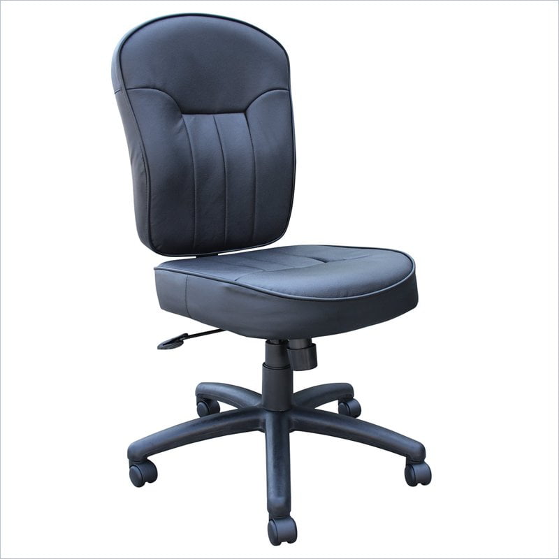 Boss Office Products Black Leather Task Chair Walmart Canada