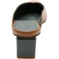 thumbnail image 3 of Gray Matters Sabots en Cuir pour Femmes Mule Mildred Cammello Grigio à la Cheville - 7,5 m, 3 of 3