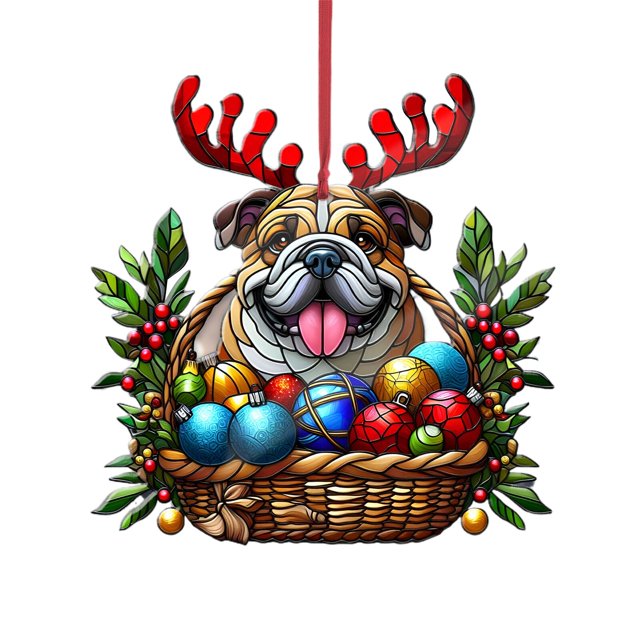 Indoor Christmas Decorations Christmas Ornament Adorable Dog Design For Holiday Decor Tree Decoration Or Gift For Dog Lovers