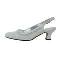 thumbnail image 3 of Fic Floral Priya Women's Extra Wide Width Metallic Dress Slingback, 3 of 6