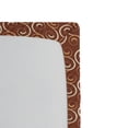 thumbnail image 3 of Ambesonne Floral Fitted Sheet, Spring Ornament Motif, Twin XL Size, Dark Orange Sand Brown, 3 of 3
