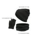 thumbnail image 4 of Gorro Bufanda guantes Yinane Gorro cálido Beanie gris negro, 4 of 5