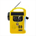 thumbnail image 1 of Pocket Hand Crank Emergency Radio 1200Mah AM/FM Solar Radio with LED Flashlight SOS Alarm for Outdoor Adventure Camping, 1 of 6