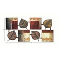 thumbnail image 3 of A nation 64210 Abstract Leaf Wall Decor, 3 of 3