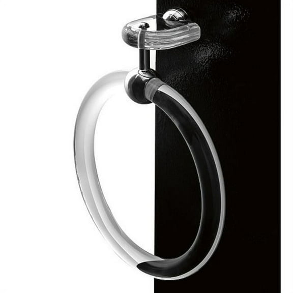Nameeks 6067 Toscanaluce Wall Mounted Towel Ring - Transparent