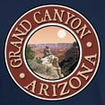 thumbnail image 3 of CafePress - Grand Canyon Dark T Shirt - Men's Classic Graphic Cotton T-Shirt, 3 of 4
