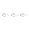 thumbnail image 3 of Minnieouse 10 pares de zapatillas de hotel desechables de lana Coral para hombre y mujer, zapatos cálidos de Color sólido, zapatillas de casa, Type1 NO1, 3 of 6