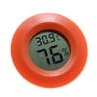 Digital LCD Hygrometer Gauge Freezer Temperature Sensor Humidity Meter Indoor Pet Car Green