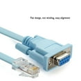 thumbnail image 3 of Daisyyozoid Adaptateur Ethernet RS232 1.8m DB 9Pin vers RJ45 CAT5 Câble Console LAN, 3 of 9
