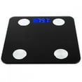 thumbnail image 2 of Tempered Glass Black Weighing Scale, Body Fat Scale Electronic Scale, For Home, 2 of 8