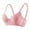 Pink, variant on TAGOLD Womens Plus Size Bra,Summer Bras for Womens,Women's Daily Adjustable Underwear Gathered Thin Bra Without Steel Ring