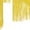Yellow, variant on iiniim Girls 2 Piece Professional Ballroom Latin Dance Outfit Fringe Crop Top and Layered Tassel Pants Set Yellow 6