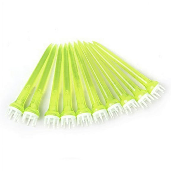 HEALEEP 50Pcs Clear Golf Plastic Tees for Better Performance in Tournaments