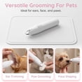 thumbnail image 6 of Dog Paw Trimmer with LED Light, 2026 New Rechargeable Cordless Pet Grooming Paw Clipper, Pet Hair Clippers Trimmer Shaver for Dogs, Cats, Paws, Ears, Face, 6 of 7