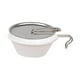 thumbnail image 3 of Bol de camping con asa, portátil, 250 ml, para sopa, vajilla, utensilio de cocina. Blanco, 3 of 9