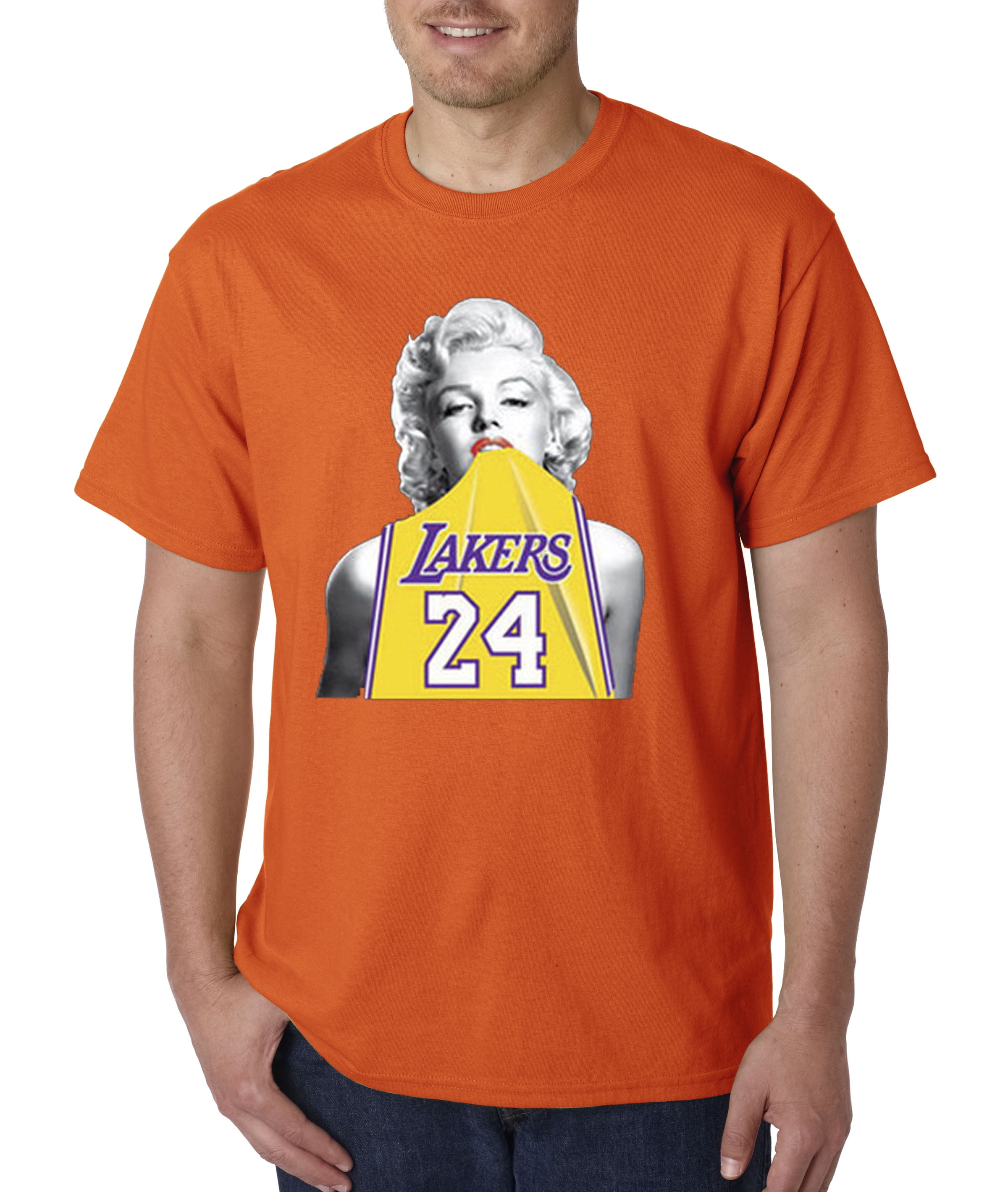 t shirt marilyn monroe lakers