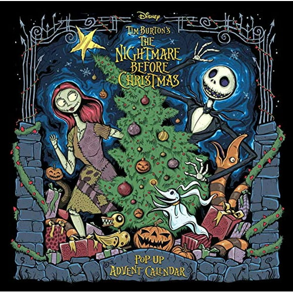 Tim Burton'S le Cauchemar avant Noël Calendrier de l'Avent Pop-Up