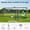 Black 18' x 7', variant on ABORON Soccer Goals for Backyard 12 x 6FT, Outdoor Steel Soccer Goal W/Net Youth Adult Football Training Games,White