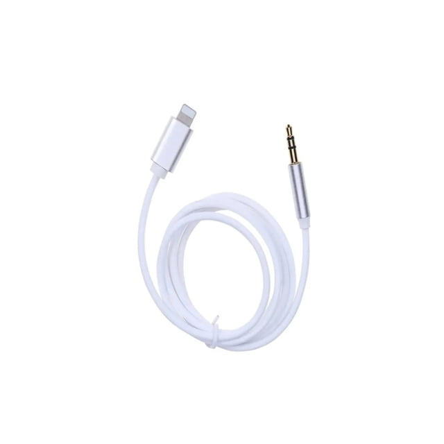 Cable auxiliar Lightning a conector macho de 3,5 mm para iPhone/iPad