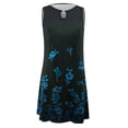 thumbnail image 4 of Womens Sleeveless Dresses Plus Size Printed Comfortable Loose Casual Dress, 4 of 4