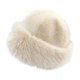 thumbnail image 2 of Sombrero cosaco para mujer, sombrero de cubo, sombrero de felpa de invierno para viajes, esquí, camping, al aire libre. Beige, 2 of 8