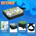 thumbnail image 3 of KENDINHF Trading Card Collection Book Portable Premium PU Leather 400 Pocket Green 24 x 18 cm, 3 of 7