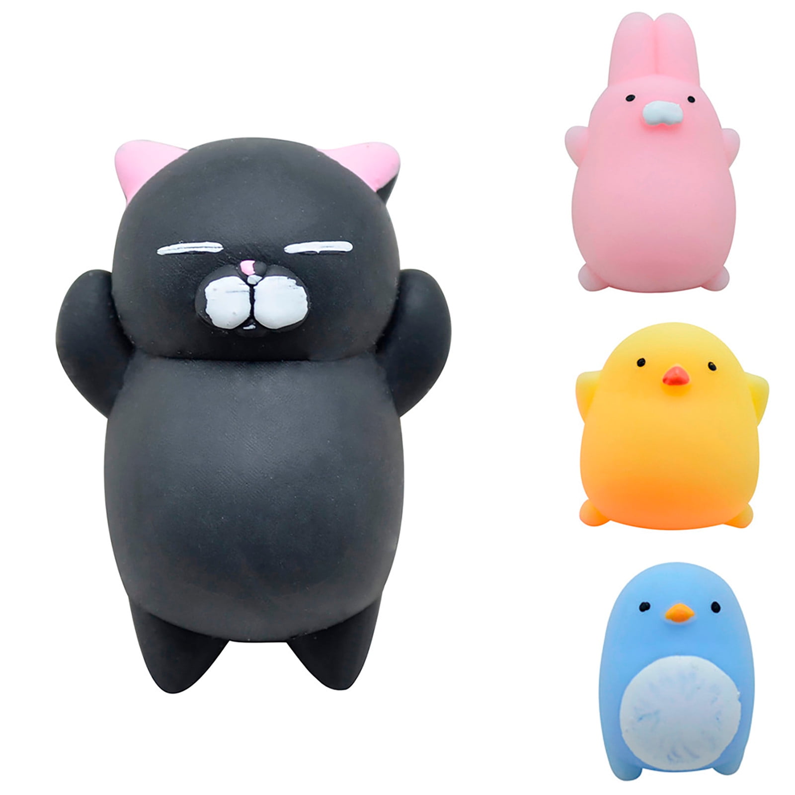 Educational Toys for Kids 5-7 Cute Mochi Squishy Cat Squeeze
