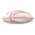 thumbnail image 2 of GZHJMY Soft Smooth Skin-Friendly Throw Pillow Cover Without Pillow Case18 x18 Shrink-Resistant Breathable Hidden Zipper Opening, Sofa Bed Office Farmhouse Room Easy to Disassemble|Elegant Pink High, 2 of 7