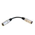 thumbnail image 1 of Audio2000S tm ADC203Q 6", 17 AWG XLRM Balanced Audio Cable, 1 of 3