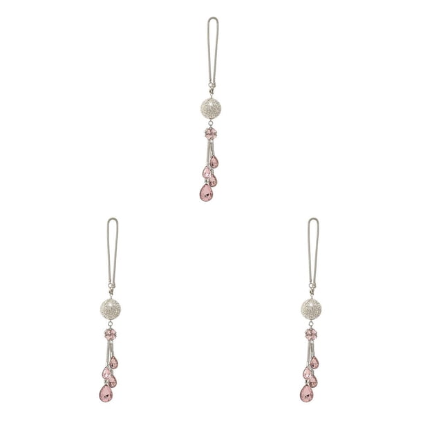 Kenally Accesorios para espejo retrovisor, joyería colgante, diamantes de imitación de acero inoxidable, adorno colgante para mujeres y niñas, Type1 NO1 Kenally CBP196288