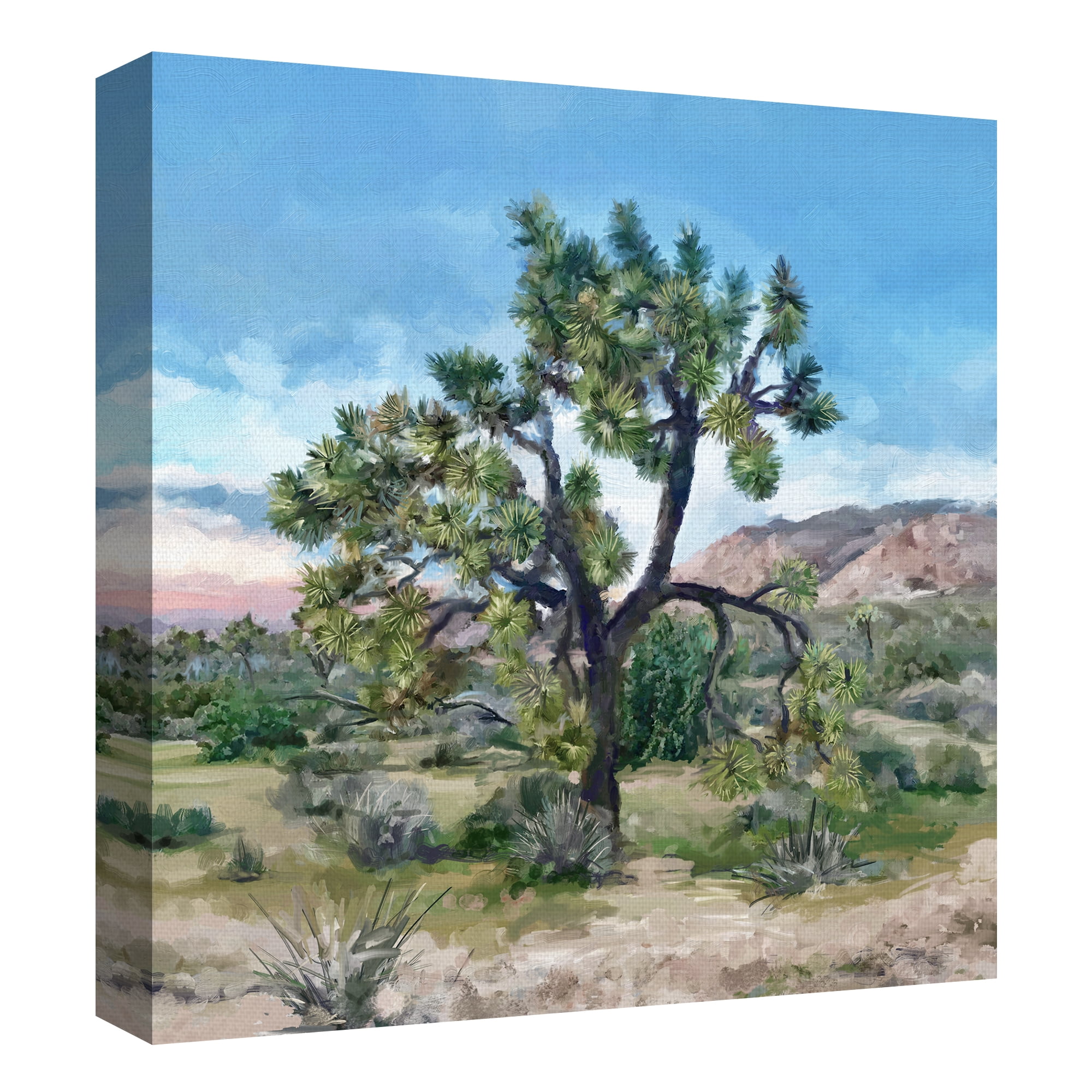 Joshua Tree Light by Studio Arts Wrapped Canvas Art Print