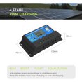 thumbnail image 3 of CAMOTUSE 30A 12V 24V Solar Panel Battery Charge Controller LCD Regulator Auto Dual USB, 3 of 8