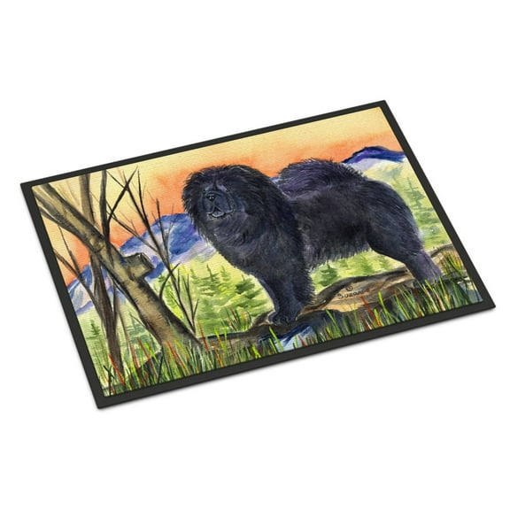 Carolines Treasures SS7005MAT Chow Chow Doormat 18x27 27"L x 18"W multicolor