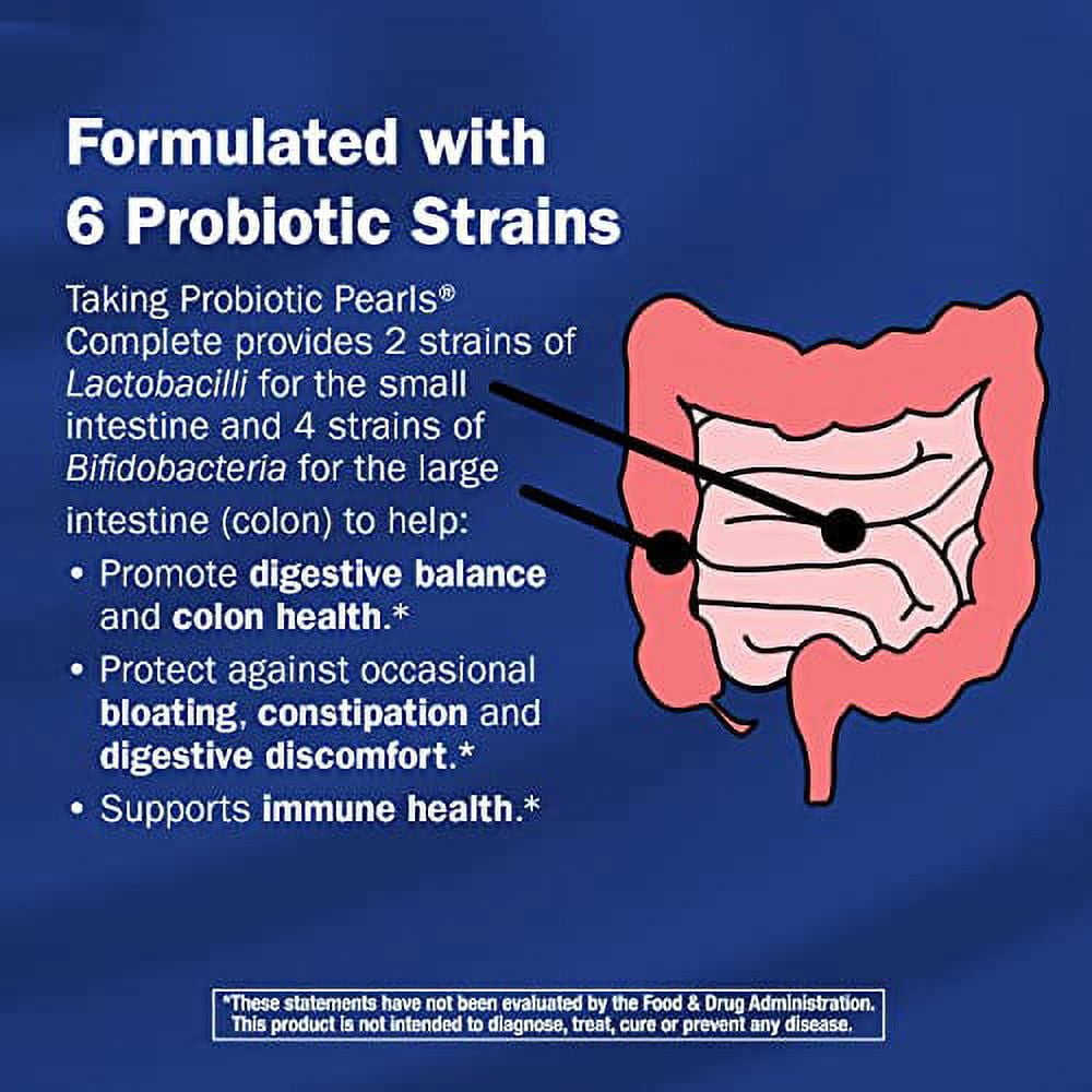 Nature's Way Probiotic Pearls Complete, 1 Billion Live Cultures, 30 Softgels
